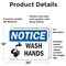 Signmission Safety Culture Sign, 24 in Width, Vinyl Decal, Rectangle OS-2PACK-NS-D-1824-L-16863 - alternate 6